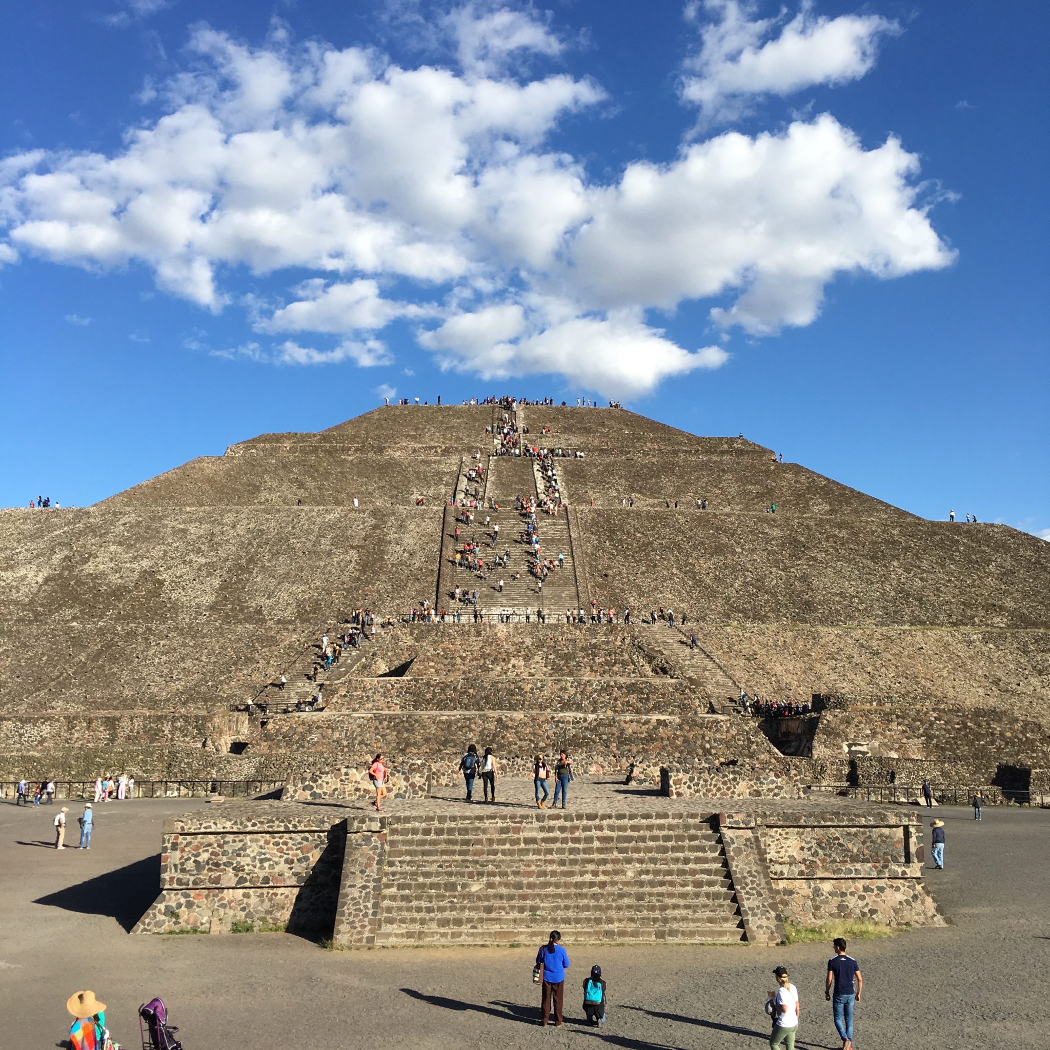 Visiting The Pyramids At Teotihuacan Mexico City Mexico Flying High On Points