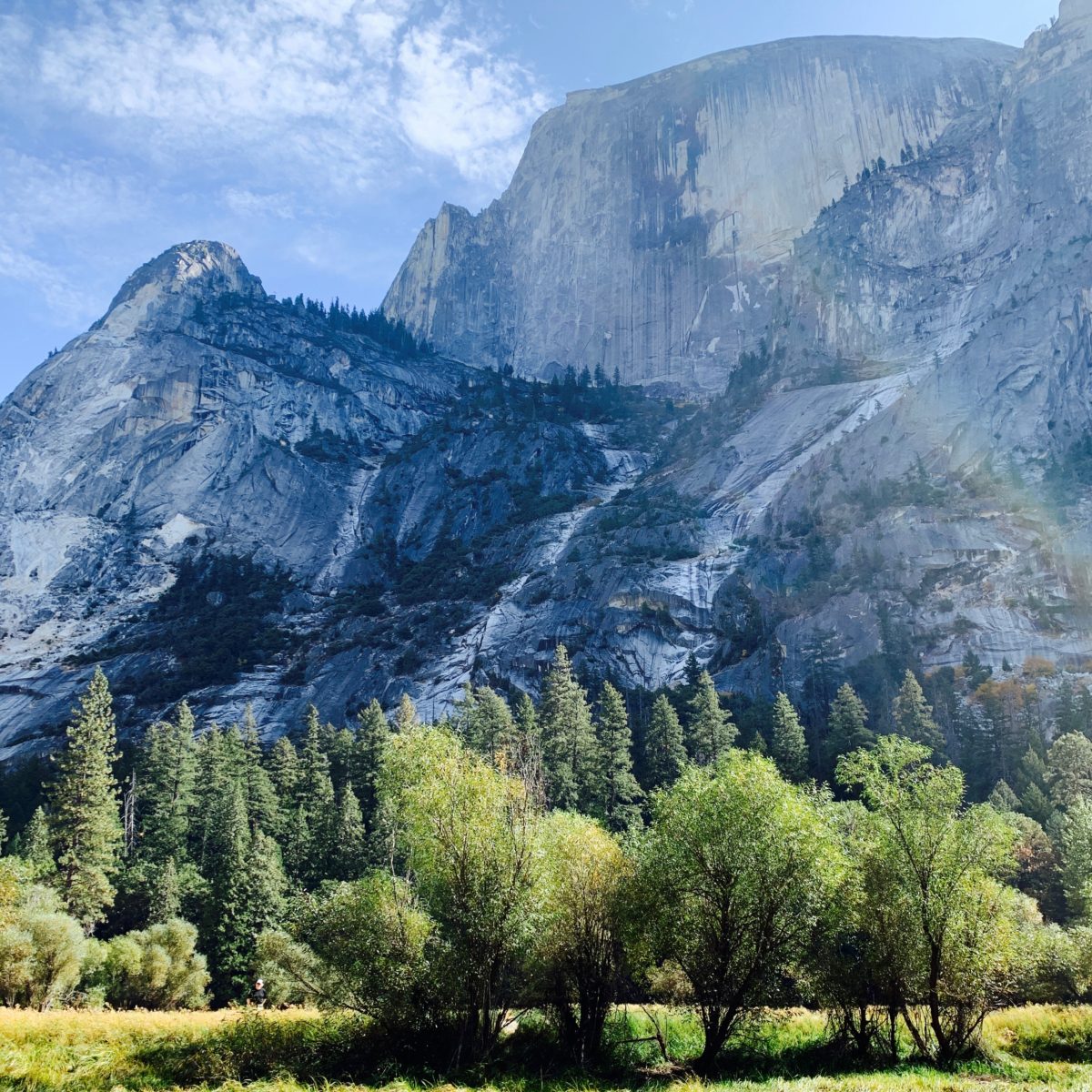 Hiking The Mirror Lake Loop Trail (Yosemite National Park, CA) Flying