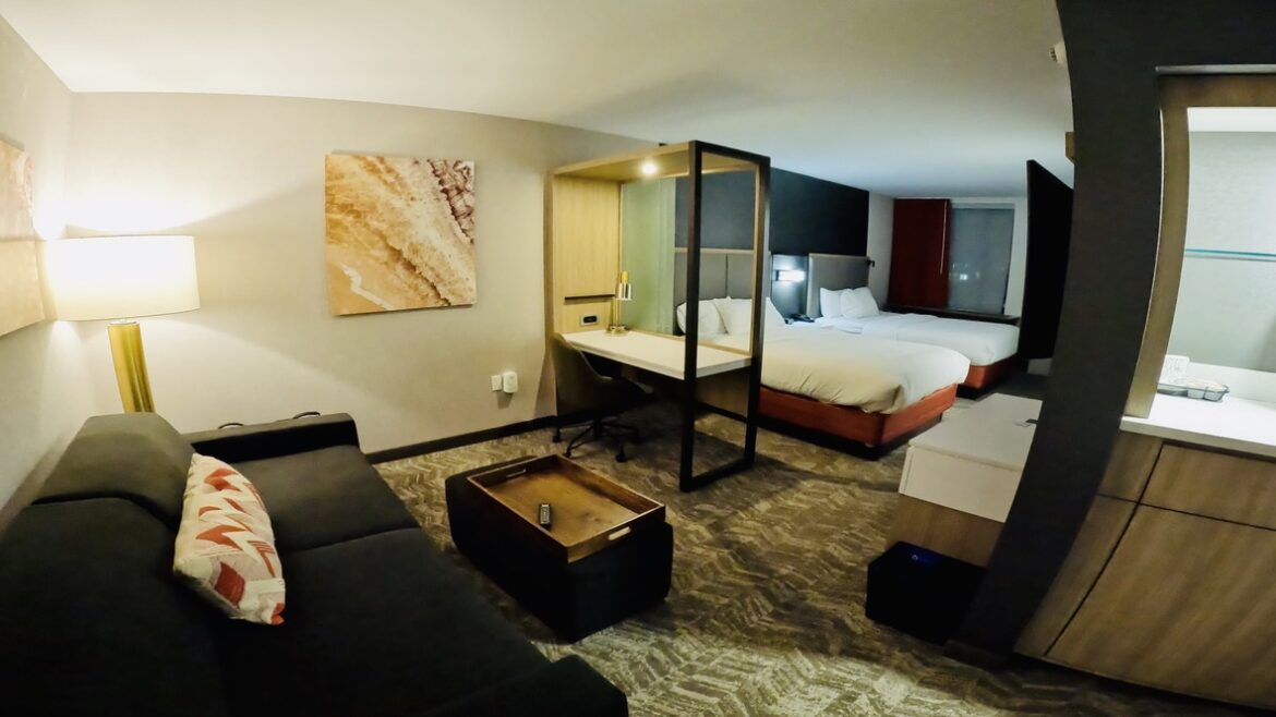 Walkthrough Tour Of A 2 Queen Beds Suite At Springhill Suites Durango 